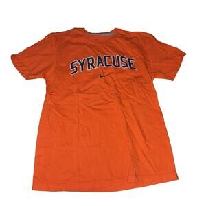 Vintage Y2K Nike Syracuse Orange T Shirt Men's Large Orange NCAA